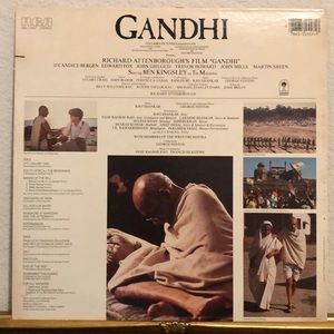 Gandhi Music From The Movie Soundtrack Vinyl Lp '82